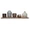 Hello Honey® Stoneware Votive Candle Holders & Wood Tray Set